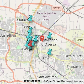 Mappa Via San Salvatore, 81030 Gricignano di Aversa CE, Italia (1.52)