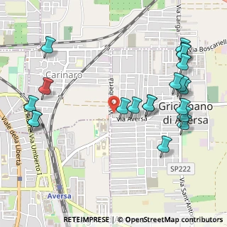 Mappa Via San Salvatore, 81030 Gricignano di Aversa CE, Italia (0.659)