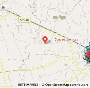 Mappa Viale Trav. San Cosmo Monterrone, 70014 Conversano BA, Italia (4.26)