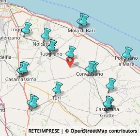 Mappa Viale Trav. San Cosmo Monterrone, 70014 Conversano BA, Italia (10.038)