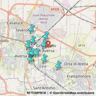 Mappa Via Sant'Adiutore, 81030 Gricignano di Aversa CE, Italia (1.73)