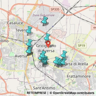 Mappa Via Sant'Adiutore, 81030 Gricignano di Aversa CE, Italia (1.88333)