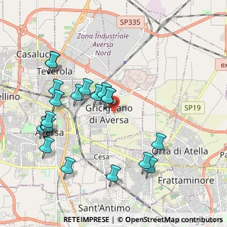 Mappa Via Sant'Adiutore, 81030 Gricignano di Aversa CE, Italia (2.3215)