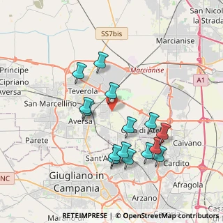 Mappa Via Sant'Adiutore, 81030 Gricignano di Aversa CE, Italia (3.92133)