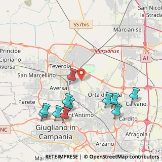 Mappa Via Sant'Adiutore, 81030 Gricignano di Aversa CE, Italia (4.87455)