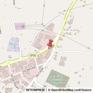 Mappa Strada Provinciale Per Cozze, 70014 Conversano, Bari (Puglia)
