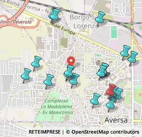 Mappa Via Porta San GIovanni, 81031 Aversa CE, Italia (0.595)