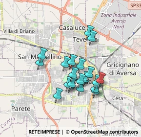 Mappa Via Porta San GIovanni, 81031 Aversa CE, Italia (1.485)