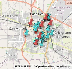 Mappa Via Porta San GIovanni, 81031 Aversa CE, Italia (1.2285)