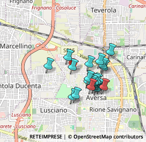 Mappa Via Porta San GIovanni, 81031 Aversa CE, Italia (0.748)