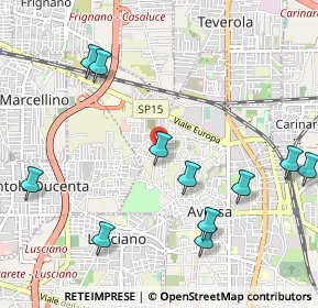 Mappa Via Porta San GIovanni, 81031 Aversa CE, Italia (1.31455)