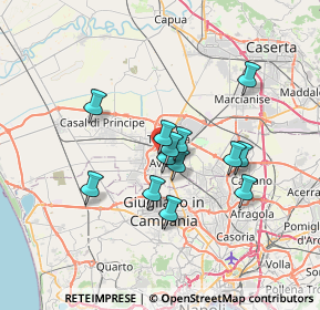 Mappa Via Porta San GIovanni, 81031 Aversa CE, Italia (5.81538)