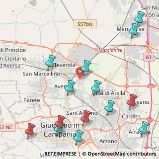 Mappa Via Aversa, 81030 Gricignano di Aversa CE, Italia (5.99071)