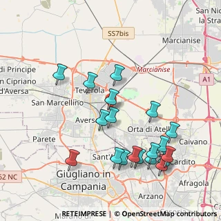 Mappa Via Aversa, 81030 Gricignano di Aversa CE, Italia (4.53)