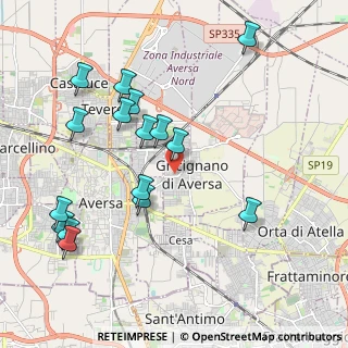 Mappa Via Aversa, 81030 Gricignano di Aversa CE, Italia (2.35938)
