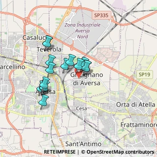 Mappa Via Aversa, 81030 Gricignano di Aversa CE, Italia (1.62133)