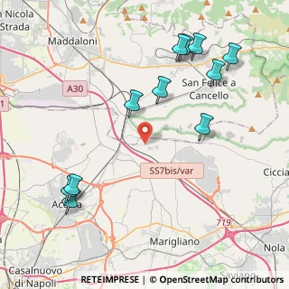 Mappa Via Pezzalunga, 80011 Acerra NA, Italia (5.19)