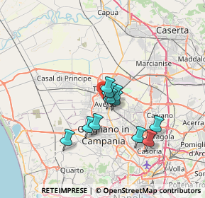 Mappa Via Corrado Rebursa, 81031 Aversa CE, Italia (5.69727)