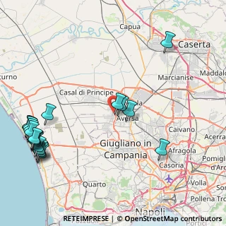 Mappa Via Sicilia, 81030 San Marcellino CE, Italia (12.2665)
