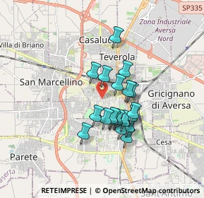 Mappa Via Monserrato, 81031 Aversa CE, Italia (1.38)