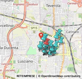 Mappa Via Monserrato, 81031 Aversa CE, Italia (0.7075)