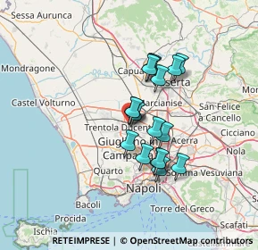 Mappa Via di Giacomo Salvatore, 81031 Aversa CE, Italia (10.80176)