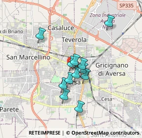 Mappa Via di Giacomo Salvatore, 81031 Aversa CE, Italia (1.38667)