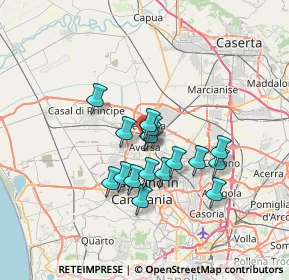 Mappa Via di Giacomo Salvatore, 81031 Aversa CE, Italia (5.68529)