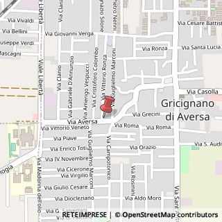Mappa Via Aversa, 95, 81030 Gricignano di Aversa, Caserta (Campania)