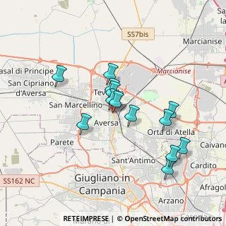 Mappa Via Giovanni Boccaccio, 81031 Aversa CE, Italia (3.36154)