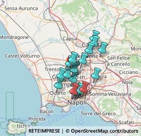 Mappa Via Giovanni Boccaccio, 81031 Aversa CE, Italia (9.7135)