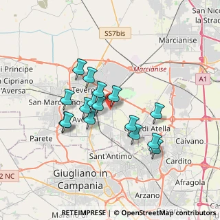 Mappa Via Grecini, 81030 Gricignano di Aversa CE, Italia (3.09313)