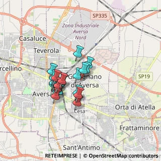 Mappa Via Grecini, 81030 Gricignano di Aversa CE, Italia (1.326)