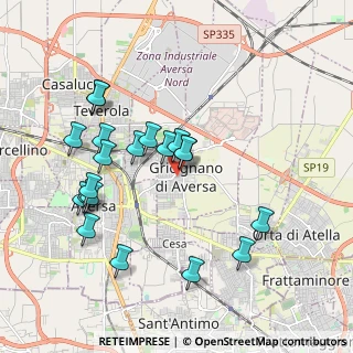 Mappa Via Grecini, 81030 Gricignano di Aversa CE, Italia (2.0635)