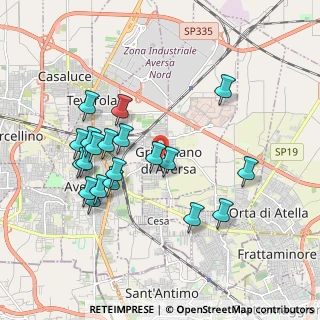 Mappa Via Grecini, 81030 Gricignano di Aversa CE, Italia (2.011)