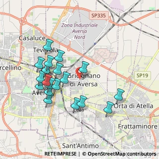 Mappa Via Grecini, 81030 Gricignano di Aversa CE, Italia (2.005)