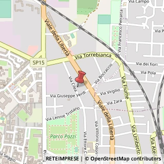 Mappa Via Francesco Cilea, 40, 81031 Aversa, Caserta (Campania)