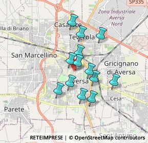 Mappa Via del Plebiscito, 81031 Aversa CE, Italia (1.44769)