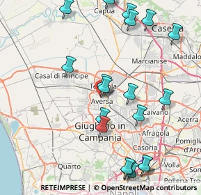 Mappa Via del Plebiscito, 81031 Aversa CE, Italia (10.548)