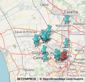 Mappa Via del Plebiscito, 81031 Aversa CE, Italia (6.34632)