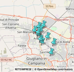 Mappa Via del Plebiscito, 81031 Aversa CE, Italia (1.95)