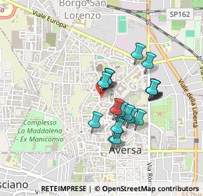 Mappa Via del Plebiscito, 81031 Aversa CE, Italia (0.3735)