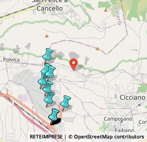 Mappa Strada Provinciale di Nola, 80035 Cicciano NA, Italia (2.8815)