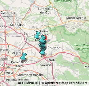 Mappa Strada Provinciale di Nola, 80035 Cicciano NA, Italia (4.45273)