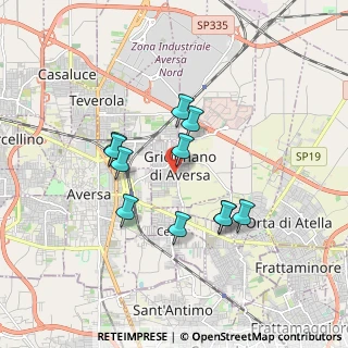 Mappa Via Iommelli, 81030 Gricignano di Aversa CE, Italia (1.60364)