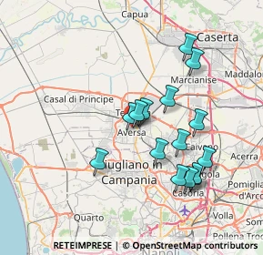 Mappa Vicolo Spirito Santo, 81031 Aversa CE, Italia (7.27133)