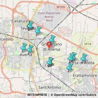 Mappa Via Amadeo Bordiga, 81030 Gricignano di Aversa CE, Italia (2.19917)