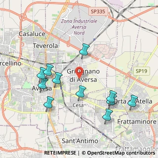 Mappa Via Amadeo Bordiga, 81030 Gricignano di Aversa CE, Italia (2.26)