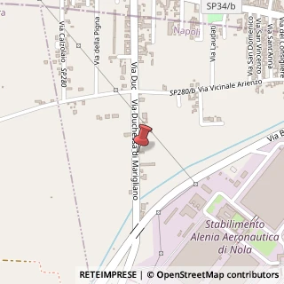 Mappa Via Duchessa di Marigliano, 69, 80035 Nola, Napoli (Campania)