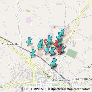 Mappa Via S. Donato, 70014 Conversano BA, Italia (0.35)